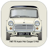 Austin Mini Cooper S MkII 1967-70 Coaster 1